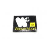 Weaver 1" detachable top mount rings