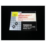 Tasco 1" medium ring set for Leupold/Redfield