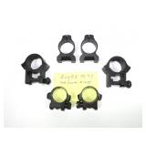 Lot,Ruger M77 Medium rings, 3 pairs