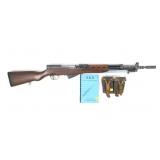 SKS 7.62 x 39mm semi-auto, 22" barrel with folding