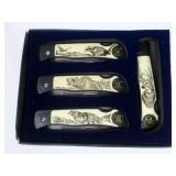 Smith & Wesson 4-pc. folding knife set