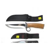 2- Knives: Sharps Cutlery and Valley Forge