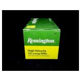 500-round brick of Remington .22 LR cartridges