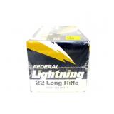 500-round brick of Federal Lightning .22 LR