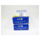 2- Boxes of Independence .40 S&W 180-grain