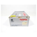 Box of Federal .45 Colt 225-grain semi-wadcutter