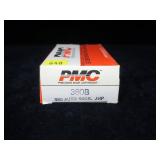 Box of PMC 380 Auto 90-grain JHP cartridges