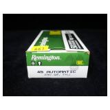 Box of Remington .45 Auto 230-grain FMJ cartridges