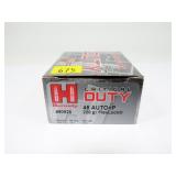 Box of Hornday Critical Duty .45 Auto 220-grain