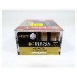 Box of Federal Premium .45 Auto 230-grain