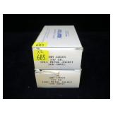 2- Boxes of 9mm Luger 147-grain cartridges