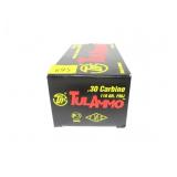Box of TulAmmo .30 Carbine 110-grain