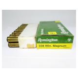 Lot of .338 Mag. cartridges, 40 rounds