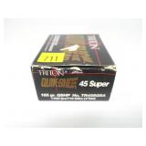 Box of Triton Quik-Shok .45 Super 165-grain