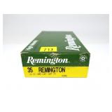Box of Remington .35 REM 200-grain Core-Lokt