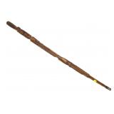 Carved decorated walking stick