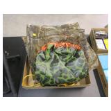 Lot: Cammo Hunting seats, and camo mesh