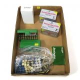Lot: Assorted ammo, includes 12 ga slugs, .380,