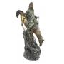 "Mountain Man," bronze statue, 44" H