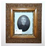 Pair of Victorian Oak Framed Portraits