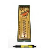 Vintage Marvels Cigarettes Tin Thermometer,