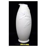 Franz Porcelain vase, 15" H.