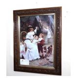 Victorian Oak Framed Print, 26.5" x 20.5"