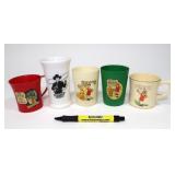 Lot: Hop along Cassidy & Ovaltine Tumblers & Mugs