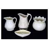 Lot: Irish Belleek, 4 pcs.