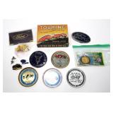 Lot: Vintage Touring Game and automotive ephemera