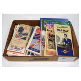 Lot: Vintage Road maps