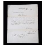 Lot, 3 Civil War documents referring to 2nd