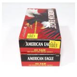 2- Boxes American Eagle .40 S & W 180-grain FMJ