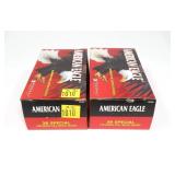 2- Boxes American Eagle .38 Spl. 130-grain FMJ