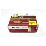 Box of Dynamic Research .380 Auto 85-grain HP