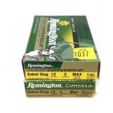 2- Boxes Remington 12 Ga. 3" Copper Solid Sabot
