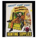 Ideal Hunting Supplies, Cardboard Store Display,