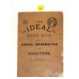 Vintage book, "The Ideal Hand Book No. 13"