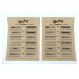 Lot: 2 Vintage Wilson Arms Gun Barrel posters