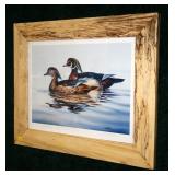 "Reflections-Wood Duck" signed and numbered,