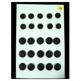 Lot, U.S. enlisted buttons, 25 pcs.