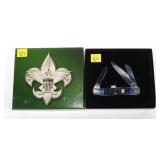 Case XX Boy Scouts of America Navy Blue Bone