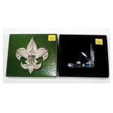 Case XX Boy Scouts of America Navy Blue Bone