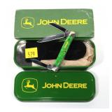Case XX John Deere Bright Green Bone Stockman