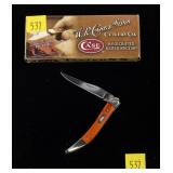 Case XX Tiny Toothpick Chestnut Stainless pocket