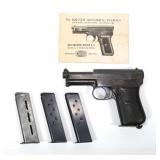 Mauser Model 1914 Pocket Pistol 7.65mm (.32 ACP),