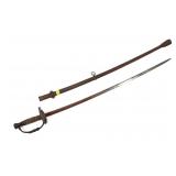 Civil War officers sword, no markings, 30" blade