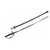 Civil War officers sword, no markings, 30" blade