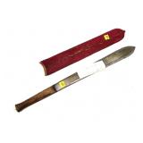 Kenya/Africa Maasai sword with sheath, 13 1/2"