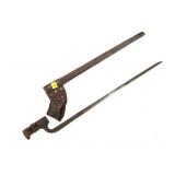 R & W marked Civil War bayonet